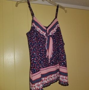 Red, white and blue tank